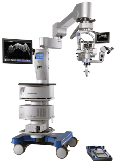 Hi-R с iOCT Офтальмологический микроскоп с томографом