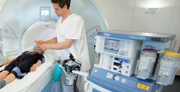 Fabius MRI Наркозный аппарат для МРТ