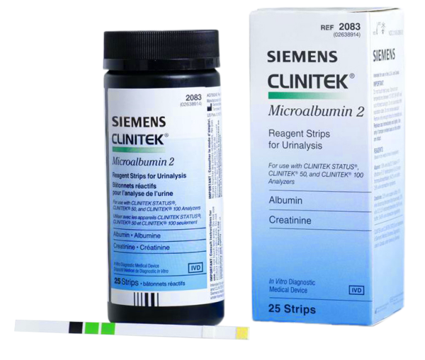 CLINITEK Microalbumin 9 Тест-полоски с реагентом