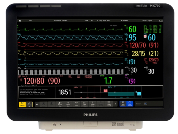 IntelliVue MX700 Монитор пациента премиум-уровня