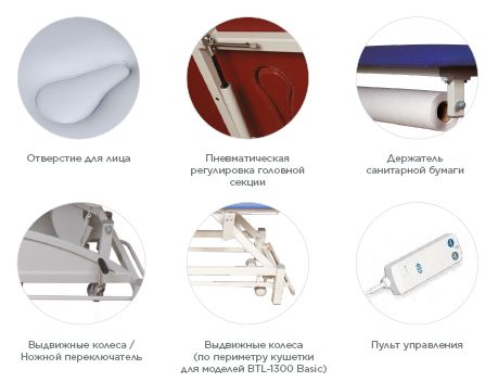 BTL 1300 Массажный стол