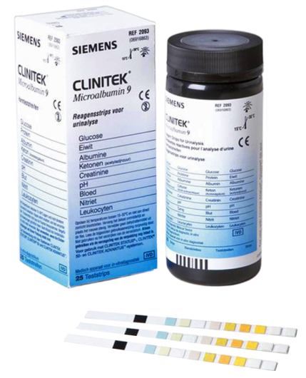 CLINITEK Microalbumin 9 Тест-полоски с реагентом